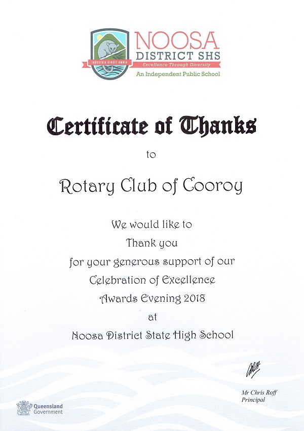 High School Certificate