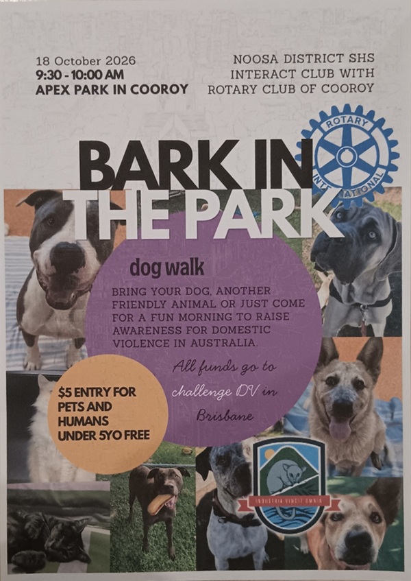 Bark in the Park 2026