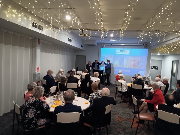 Change of Cooroy Rotary President