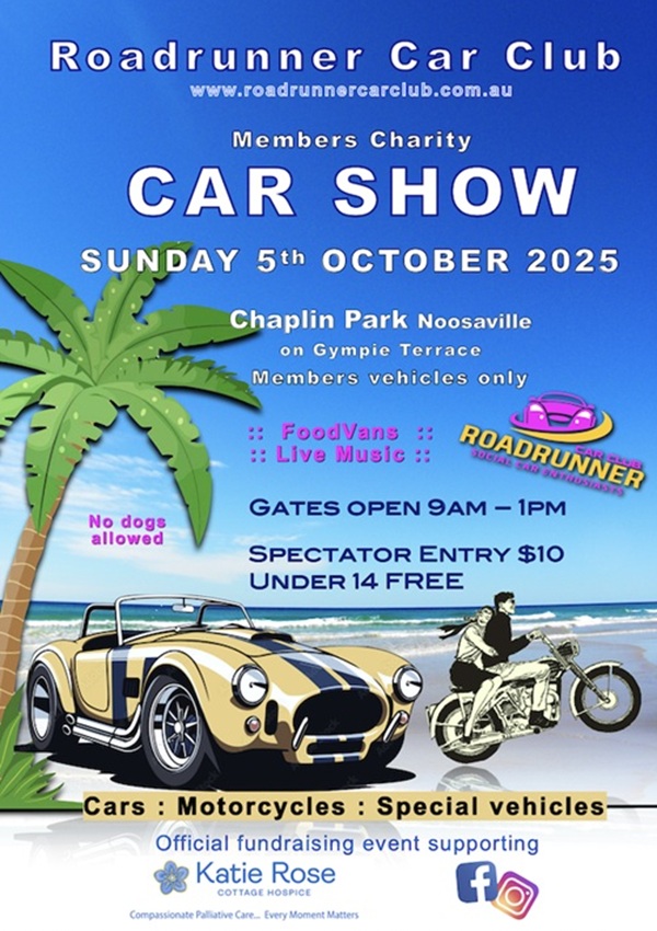 Roadrunner Charity Car Show