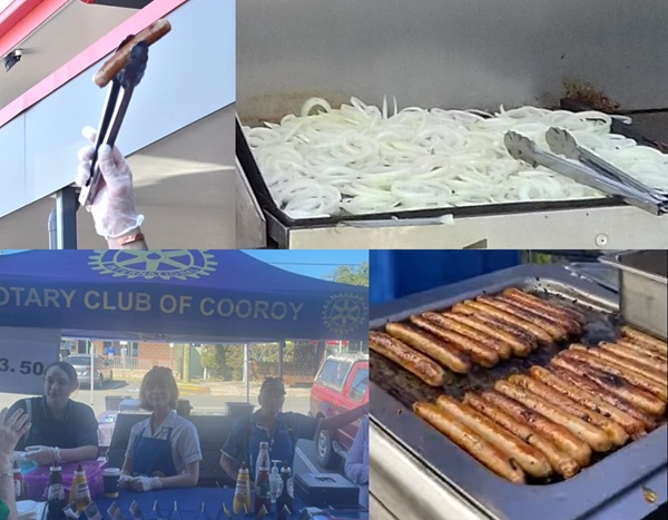 18 October Interact Sausage Sizzle