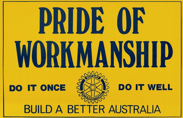 Pride in Workmanship