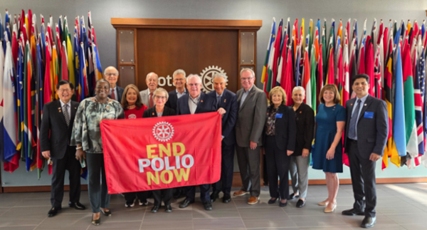 Rotary delegation in Pakistan